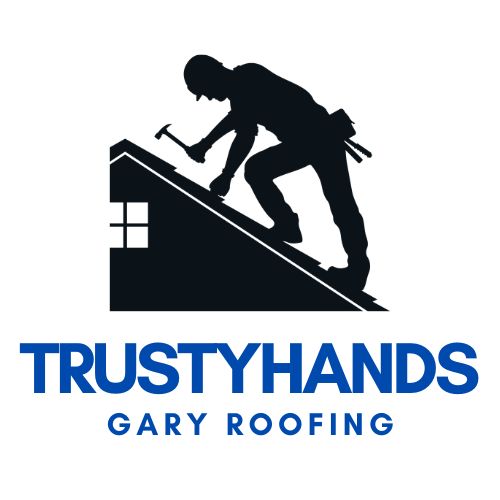 TrustyHands Gary Roofing logo
